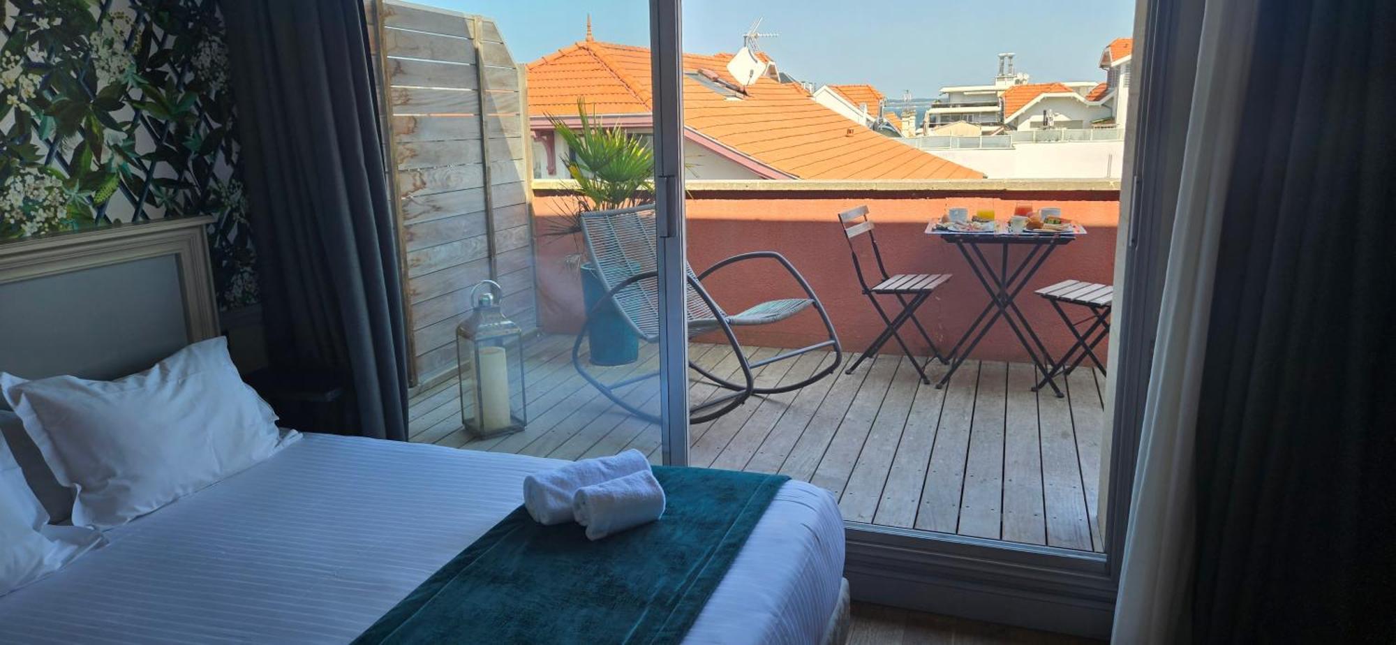Hotel Villa-Lamartine Arcachon Exterior foto